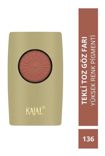 Kajal No: 136 Krem Mat Tekli Göz Farı