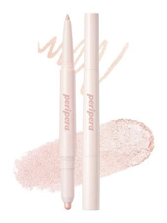 Peripera Sugar Twinkle Duo 01 Dewy Nude Çift Taraflı Toz Işıltılı Stick Göz Farı