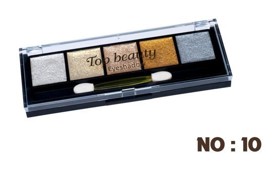 Top Beauty No:10 Toz Simli Işıltılı Palet Far Paleti