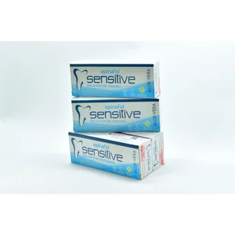 Epinafol Sensitive Sensitive Aloe Vera Organik Florürsüz Diş Macunu 4x90 gr