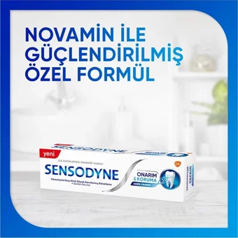 Sensodyne Onarım Ve Koruma Naneli Florürlü Diş Macunu 75 ml