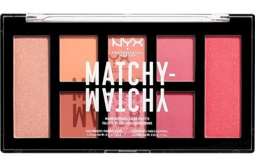 Nyx Professional Matchy Monochromatic Metalik Işıltılı - Mat Far Paleti