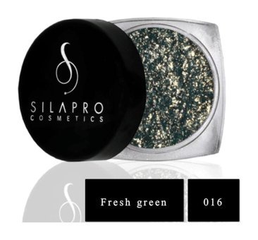 Silarpo Cosmetics Fresh Green Metalik Glitter Tekli Göz Farı