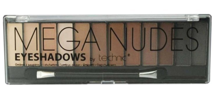 Technic Mega Nudes Toz Mat Palet Göz Farı
