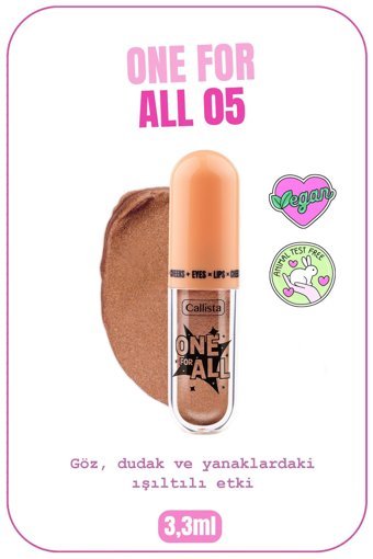 Callista Beauty 05 That Antique Likit Işıltılı Stick Göz Farı