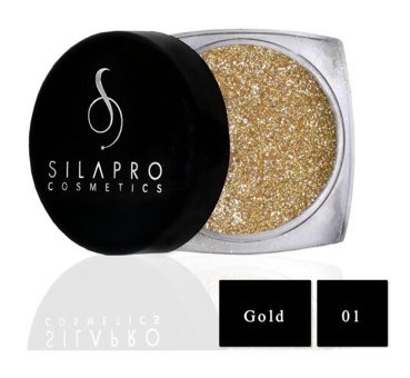 Silarpo Cosmetics Gold 01 Toz Glitter Tekli Göz Farı