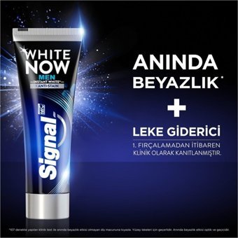 Signal White Now Men Naneli Florürlü Diş Macunu 4x75 ml