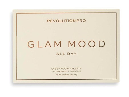 Revolution Pro Far Paleti Glam Mood All Day Super Toz Işıltılı - Mat Far Paleti