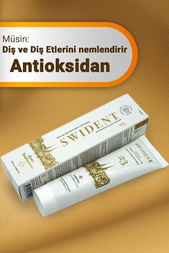Swident Gold Florürsüz Diş Macunu 100 ml