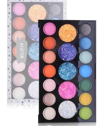 Müjgan Festival Karışık Toz Glitter-Mat Far Paleti