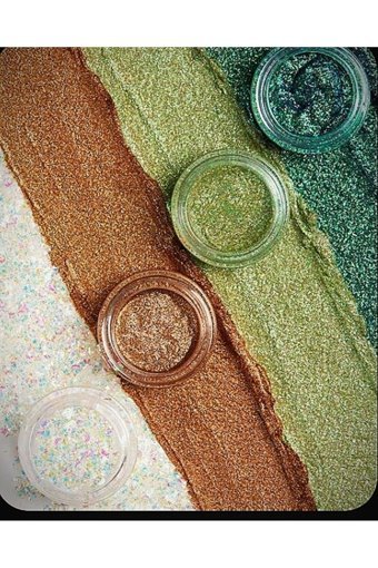 Serashine Kremsi 4'lü Likit Simli Glitter Tekli Göz Farı