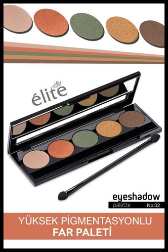 Alfar Elite No:02 Metalik Işıltılı - Mat Palet Göz Farı