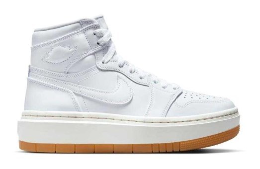 Nike Air Jordan 1 Elevate High SE FB9894-100 Bağcıklı-Fermuarlı Kadın Günlük Ayakkabı Beyaz
