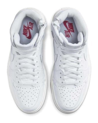 Nike Air Jordan 1 Elevate High SE FB9894-100 Bağcıklı-Fermuarlı Kadın Günlük Ayakkabı Beyaz