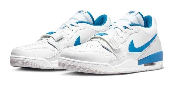 Nike Air Jordan Legacy 312 Low HJ3480-140 Bağcıklı Erkek Günlük Ayakkabı Mavi