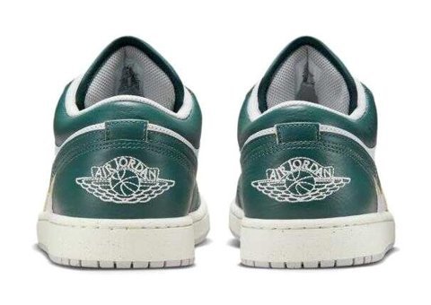 Nike Air Jordan 1 Low SE FQ7687-300 Bağcıklı Erkek Günlük Ayakkabı Petrol Yeşili