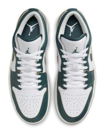 Nike Air Jordan 1 Low SE FQ7687-300 Bağcıklı Erkek Günlük Ayakkabı Petrol Yeşili