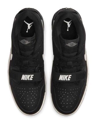 Nike Air Jordan Legacy 312 Low CD7069-001 Bağcıklı Erkek Günlük Ayakkabı Siyah