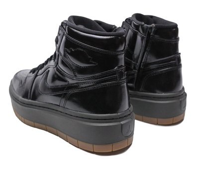 Nike Air Jordan 1 Elevate High SE FB9894-001 Bağcıklı-Fermuarlı Kadın Günlük Ayakkabı Siyah