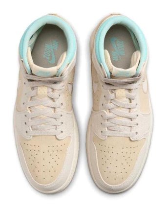 Nike Air Jordan 1 Zoom Cmft 2 DV1305-101 Bağcıklı Kadın Günlük Ayakkabı Pudra