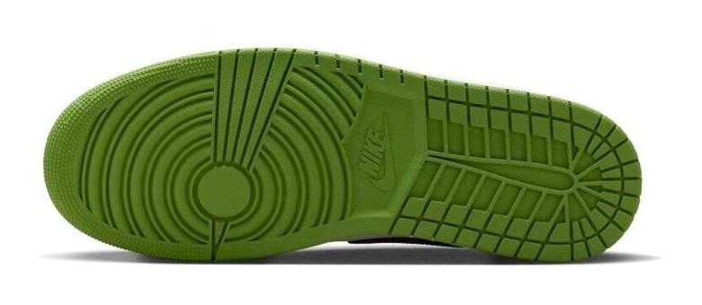 Nike Air Jordan 1 Low SE HF4823-100 Bağcıklı Erkek Günlük Ayakkabı Yeşil