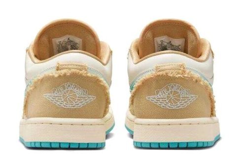 Nike Air Jordan 1 Low SE HF4983-252 Bağcıklı Kadın Günlük Ayakkabı Pudra