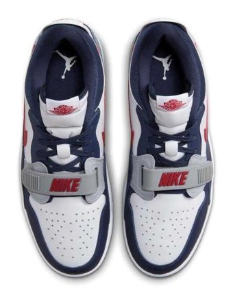 Nike Air Jordan Legacy 312 Low CD7069-164 Bağcıklı Erkek Günlük Ayakkabı Mavi