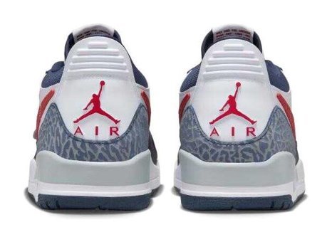 Nike Air Jordan Legacy 312 Low CD7069-164 Bağcıklı Erkek Günlük Ayakkabı Mavi
