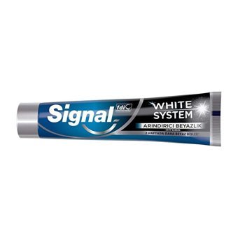 Signal White System Arındırıcı Beyazlık Naneli Florürlü Diş Macunu 75 ml