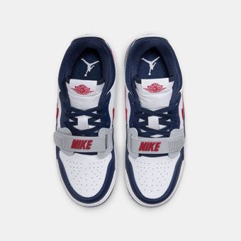 Nike Air Jordan Legacy 312 Low CD9054-164 Bağcıklı-Cırtlı Çocuk Günlük Ayakkabı Mavi
