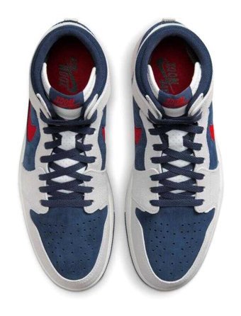 Nike Air Jordan 1 Zoom Cmft 2 DV1307-406 Bağcıklı Erkek Günlük Ayakkabı Lacivert