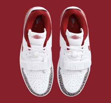 Nike Air Jordan Legacy 312 Low FQ7827-106 Bağcıklı Kadın Günlük Ayakkabı Kırmızı