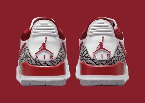 Nike Air Jordan Legacy 312 Low FQ7827-106 Bağcıklı Kadın Günlük Ayakkabı Kırmızı
