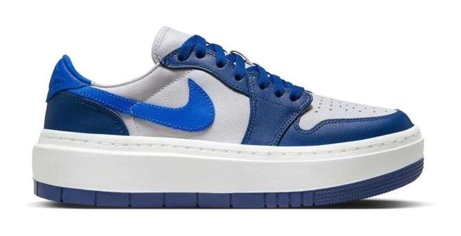 Nike Air Jordan 1 Elevate Low DH7004-400 Bağcıklı Kadın Günlük Ayakkabı Mavi