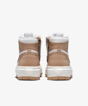 Nike Air Jordan 1 Elevate High DN3253-121 Bağcıklı-Fermuarlı Kadın Günlük Ayakkabı Bej