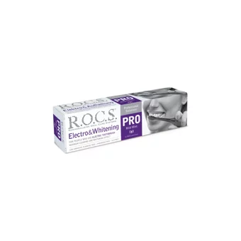 Rocs Electro & Whitening Florürsüz Diş Macunu 60 ml