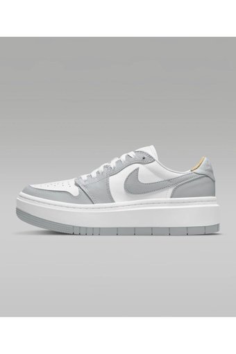 Nike Air Jordan 1 Elevate Low DH7004-100 Bağcıklı Kadın Günlük Ayakkabı Gri