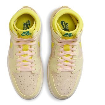 Nike Air Jordan 1 Zoom Cmft 2 DV1305-800 Bağcıklı Kadın Günlük Ayakkabı Sarı