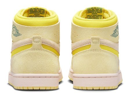 Nike Air Jordan 1 Zoom Cmft 2 DV1305-800 Bağcıklı Kadın Günlük Ayakkabı Sarı