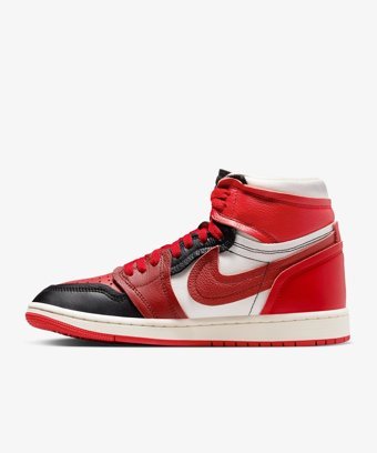 Nike Air Jordan 1 High Method Of Make FB9891-600 Bağcıklı Kadın Günlük Ayakkabı Kırmızı