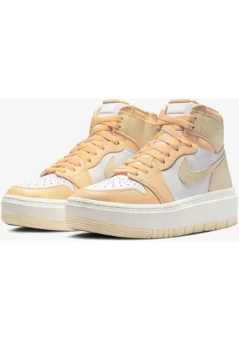Nike Air Jordan 1 Elevate High DN3253-200 Bağcıklı-Fermuarlı Kadın Günlük Ayakkabı Somon