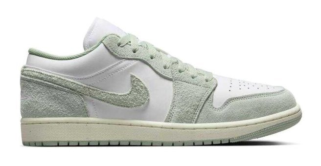 Nike Air Jordan 1 Low SE FN5214-131 Bağcıklı Erkek Günlük Ayakkabı Yeşil
