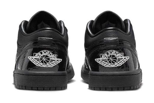 Nike Air Jordan 1 Low SE HJ7743-010 Bağcıklı Kadın Günlük Ayakkabı Siyah