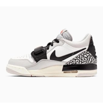 Nike Air Jordan Legacy 312 Low CD9054-101 Bağcıklı-Cırtlı Çocuk Günlük Ayakkabı Gri