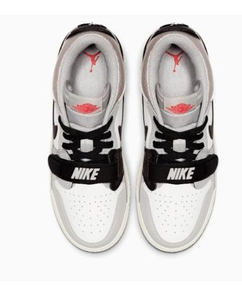 Nike Air Jordan Legacy 312 Low CD9054-101 Bağcıklı-Cırtlı Çocuk Günlük Ayakkabı Gri