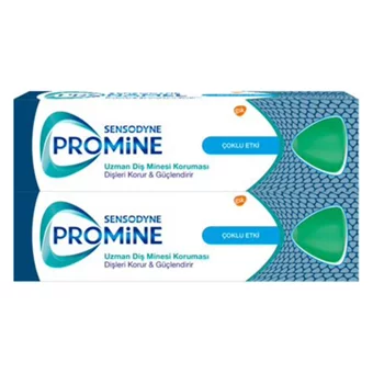 Sensodyne Promine Multi - Action Florürlü Diş Macunu 2x150 ml