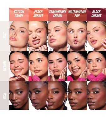 Huda Beauty Blush Filter Peach Sorbet Islak Bitişli Likit Allık