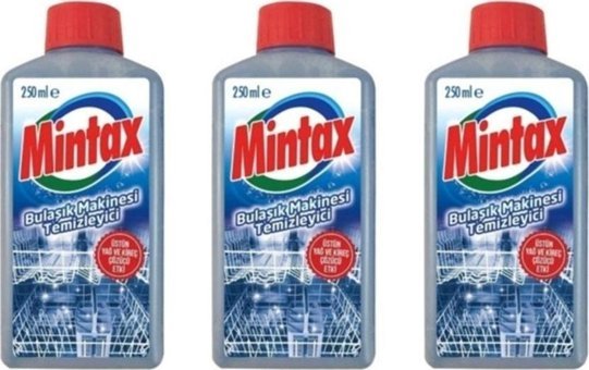 Mintax Bulaşık Makinesi Temizleyici 3x250 ml