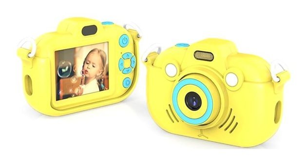 Hallow D12440Y Mini Full HD Kompakt Dijital Fotoğraf Makinesi Sarı