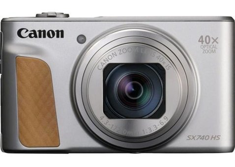 Canon Powershot Sx740 Hs Sl Full HD DSLR Dijital Fotoğraf Makinesi Gümüş